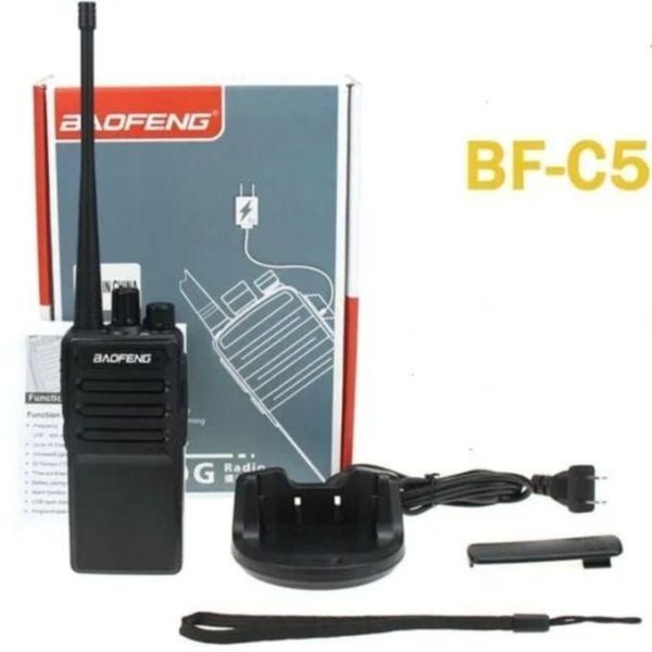 Boafeng BF-C5 5W Walkie Talkie Two Way Radio